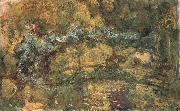 Claude Monet The Foothridge over the Water-Lily Pond oil on canvas